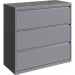 Lorell 00042 42" Silver Lateral File