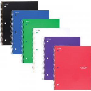 Mead 38052 Five Star Subject Spiral Notebook