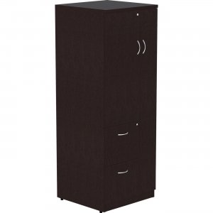 Lorell 18229 Essentials Laminate Tall Storage Cabinet