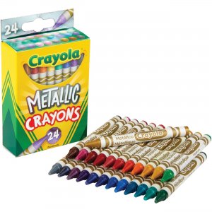 Crayola 528815 Metallic Crayons