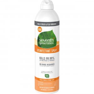 Seventh Generation 22980CT Fresh Citrus/Thyme Disinfectant Spray
