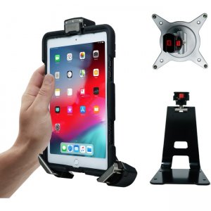 CTA Digital PAD-TGSK Tri-Grip Tablet Security Clasp with Quick-Connect Base and VESA Mount