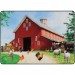 Flagship Carpets FA100432FS Barn Animals Classroom Rug