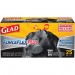 Glad 70359CT Dual Defense Drawstring Large Trash Bags