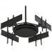 Peerless-AV DST975-4 Quad Ceiling Mount For 37" to 75" Displays