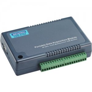 Advantech USB-4704-AE USB-4704 48 kS/s, 14-bit, 8-ch Multifunction USB Module