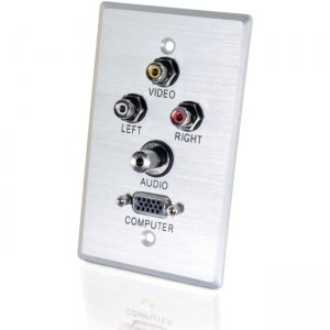 C2G 40498 Audio/Video Faceplate