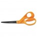 Fiskars FSK99977097J Our Finest Scissors, 8" Long, 3.1" Cut Length, Orange Offset Handle