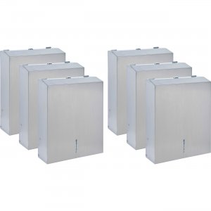 Genuine Joe 02198CT C-Fold/Multi-fold Towel Dispenser Cabinet