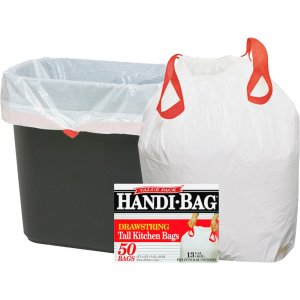 Webster HAB6DK50NCT Handi-Bag Drawstring Tall Kitchen Bags