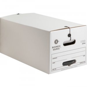 Business Source 26746 Medium Duty Letter Size Storage Box