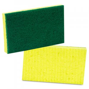 Scotch-Brite PROFESSIONAL 74CC Medium-Duty Scrubbing Sponge, 3 1/2 x 6 1/4, 10/Pack