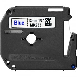Brother MK233BD P-touch Nonlaminated M Series Tape Cartridge