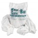 Genpak UFSN250CW01 Bag-A-Rags Reusable Wiping Cloths, Cotton, White, 1lb Pack