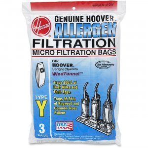 Hoover 4010100YCT Type Y Allergen Filtration Bags
