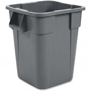 Rubbermaid Commercial 353600GYCT Brute Square Container