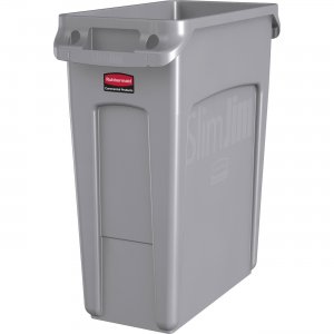 Rubbermaid Commercial 1971258CT Slim Jim Vented Container