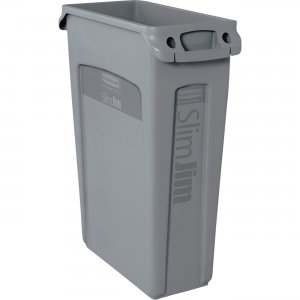 Rubbermaid Commercial 354060GYCT Slim Jim Vented Container