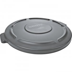 Rubbermaid Commercial 263100GYCT Brute 32G Container Flat Lid