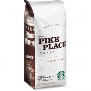 Starbucks 12411946 Pike Place Roast Whole Bean Coffee