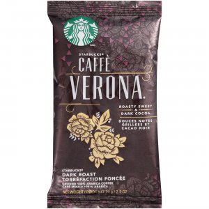 Starbucks 12411956 Caffe Verona Dark Ground Coffee Pouch