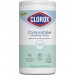 Clorox 32486 Free & Clear Compostable Cleaning Wipes