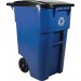 Rubbermaid Commercial 9W2773BECT Brute Recycling Rollout Container