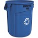 Rubbermaid Commercial 262073BLUCT Brute 20-gal Recycling Container