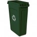 Rubbermaid Commercial 354007GNCT Slim Jim Vent Recycle Container