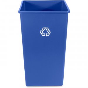 Rubbermaid Commercial 395973BECT 50-Gallon Square Recycling Container
