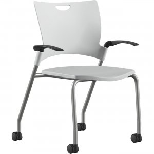 9 to 5 Seating 1315A12SFP05 Bella Fixed Arms Mobile Stack Chair