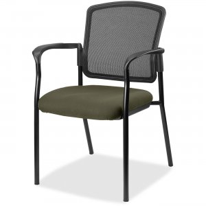 Lorell 2310027 Guest, Meshback/Black Frame Chair