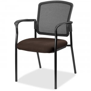 Lorell 2310041 Guest, Meshback/Black Frame Chair