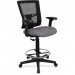 Lorell 43100101 Mesh Back Drafting Stool