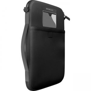 MAXCases MC-NSV-11-BLK Neoprene Sleeve Vertical 11" w/pocket - (Shoulder Strap Optional) (Black)