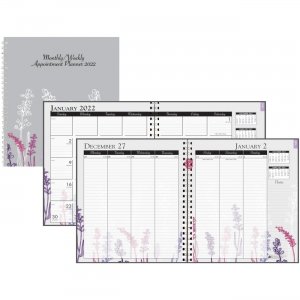 House of Doolittle 28774 Wild Flower Weekly/Monthly Planner
