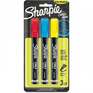 Sharpie 2103015 Wet Erase Chalk Markers