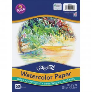 UCreate P4943 140 lb. Watercolor Paper
