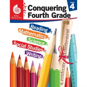 Shell Education 100712 Conquering Home/Classwork Book Set