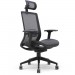 Lorell 03208 Mesh Task Chair With Headrest