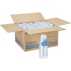 Dixie CPET12DXCT Clear Plastic Cold Cups