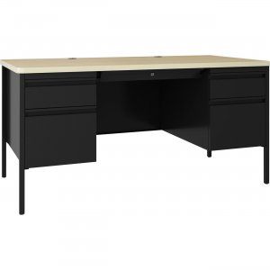 Lorell 03155 Fortress Double-pedestal Teacher's Desk