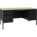 Lorell 03155 Fortress Double-pedestal Teacher's Desk