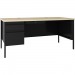 Lorell 03129 Fortress Steel Single-pedestal Desk