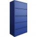 Lorell 03122 4-drawer Lateral File with Binder Shelf