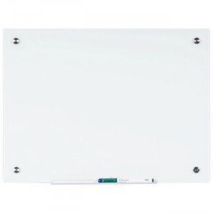 Bi-silque GL120107 Magnetic Glass Dry Erase Board