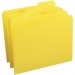 Business Source 03173 Reinforced Tab Colored File Folders