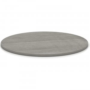 Lorell 69587 Weathered Charcoal Round Conference Table