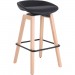 Lorell 68563 Modern Low-Back Stool