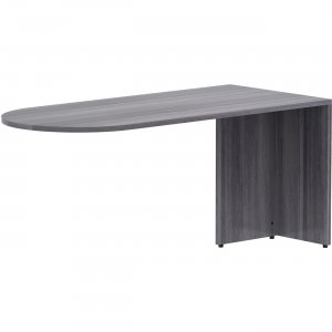 Lorell 69593 Weathered Charcoal Laminate Desking